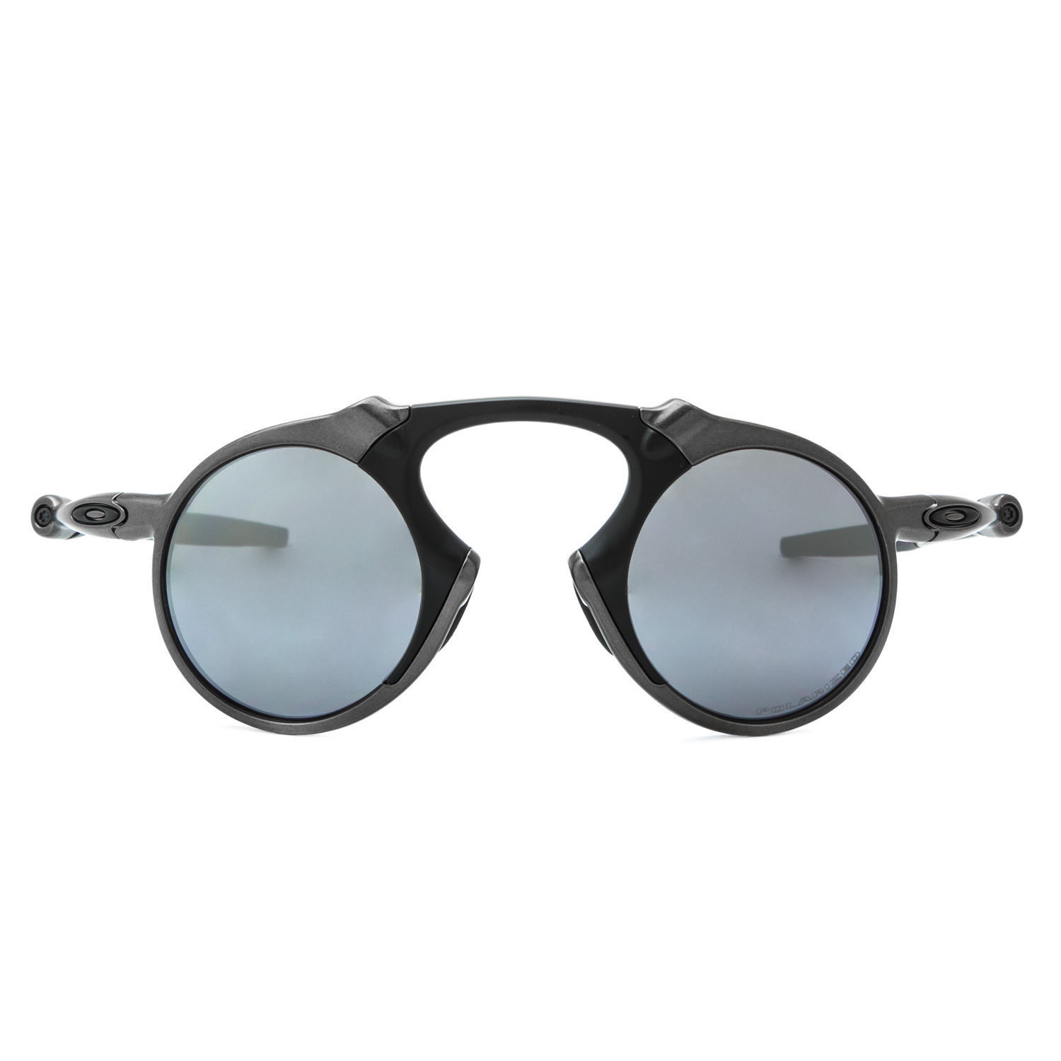 New Oakley Madman Sunglasses OO6019-02 Pewter / Black Iridium Polarized ...