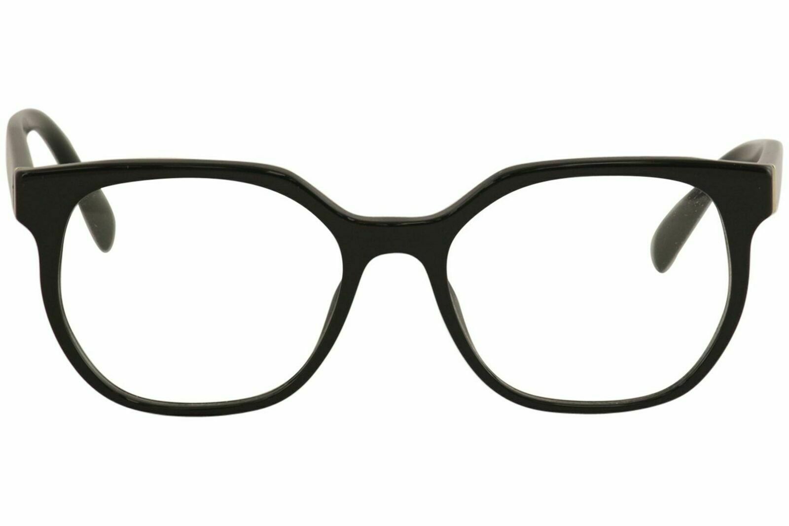 Prada Women S Eyeglasses Vpr02u Vpr 02 U 1ab 1o1 Black Optical Frame