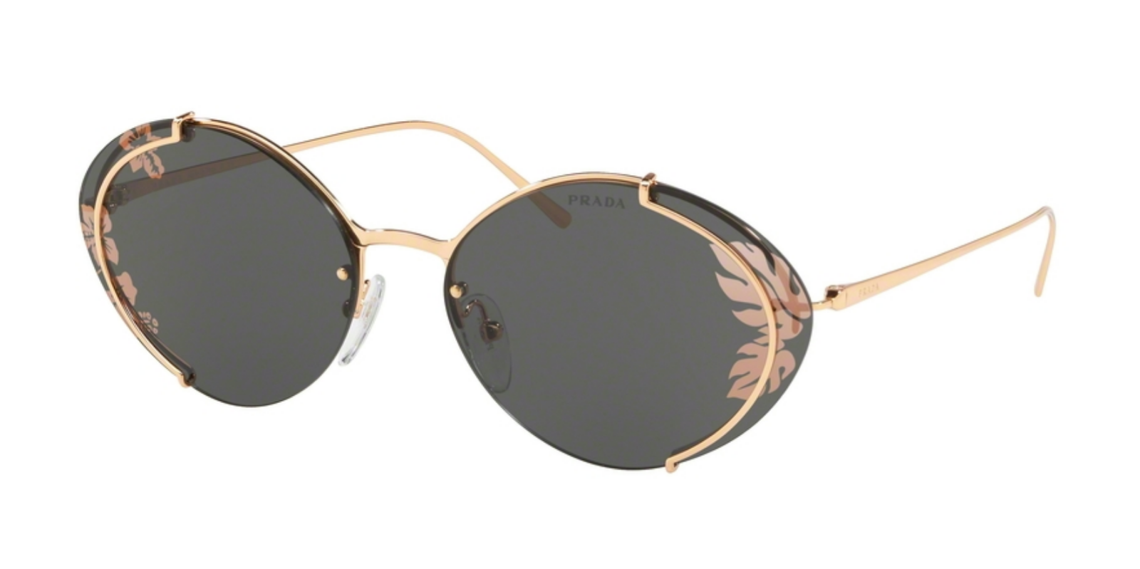 rose gold prada sunglasses