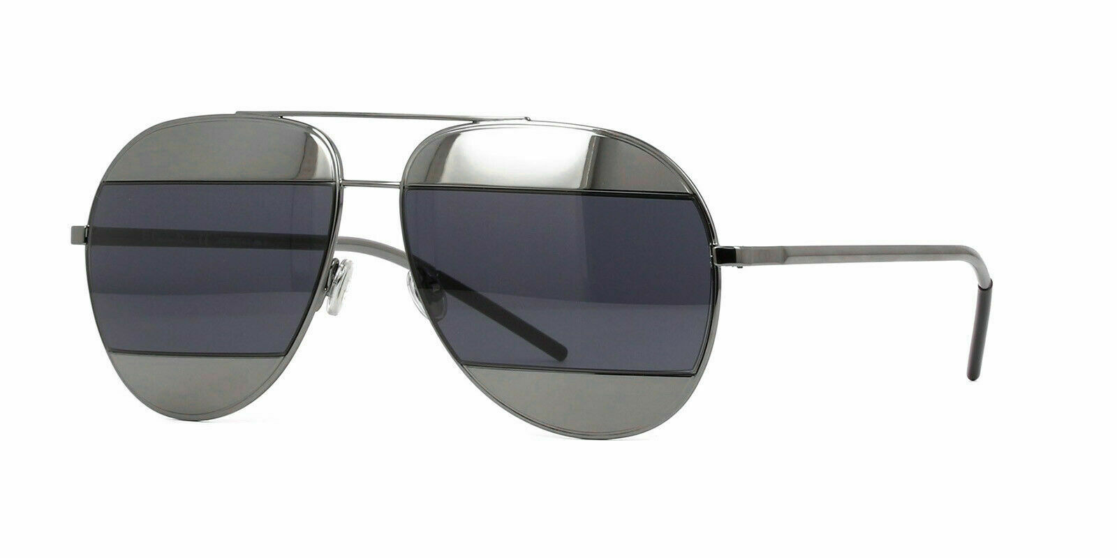 dior split sunglasses black