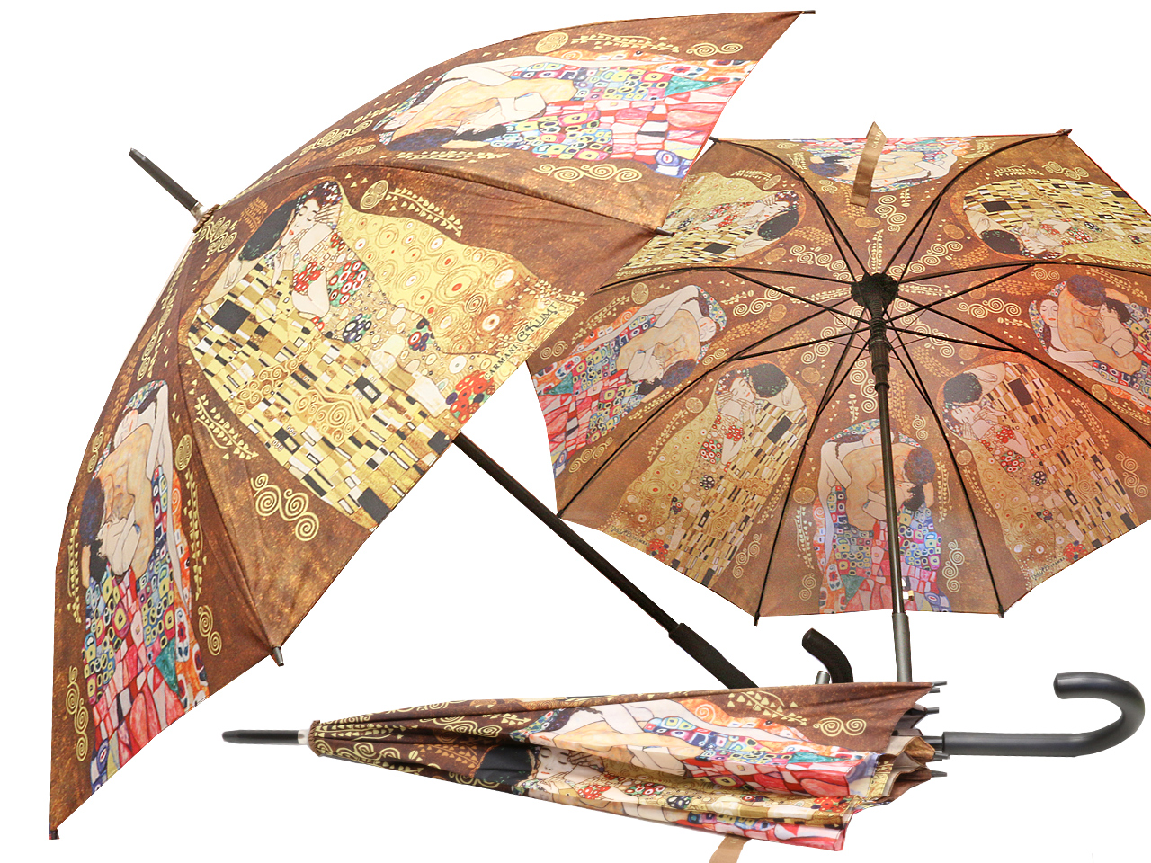 VON LILIENFELD/® Parapluie Automatique Femme Art Motif Gustav Klimt Adele